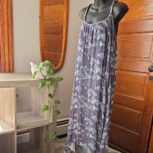 NWT HiHo Loose-fit Spaghetti Strap Fish Print Dress XS